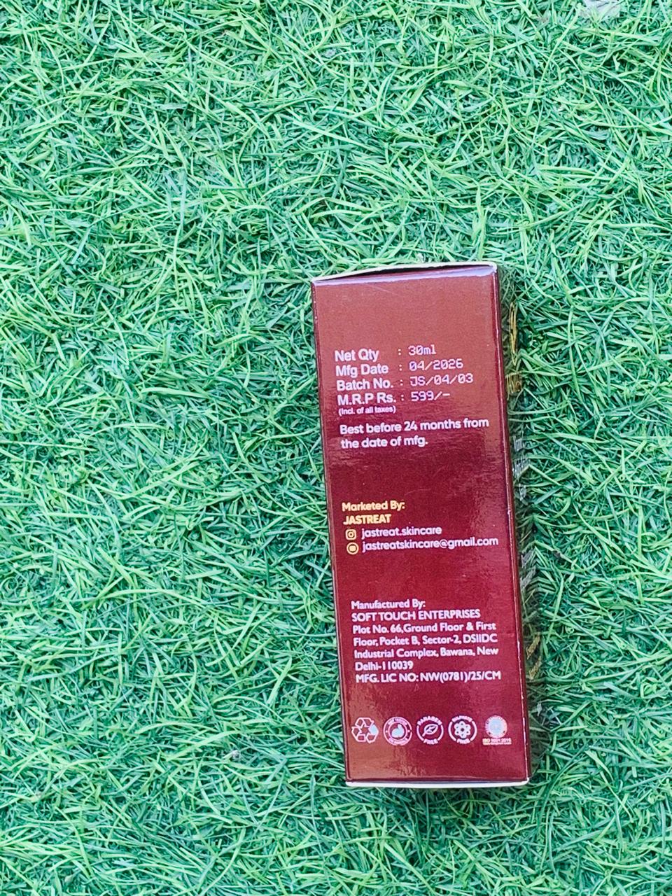 JASTREAT Vitamin C + Alpha Arbutin Serum for Brightening & Pigmentation Care (30ml)